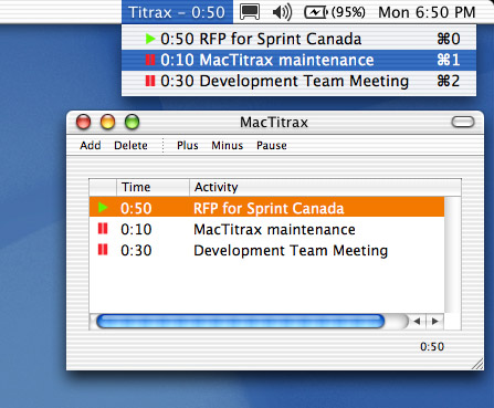 MacTitrax Screenshot